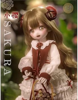 Amazon.co.jp: Meeler BJDドール フルセット1/6 球体関節人形 女の子